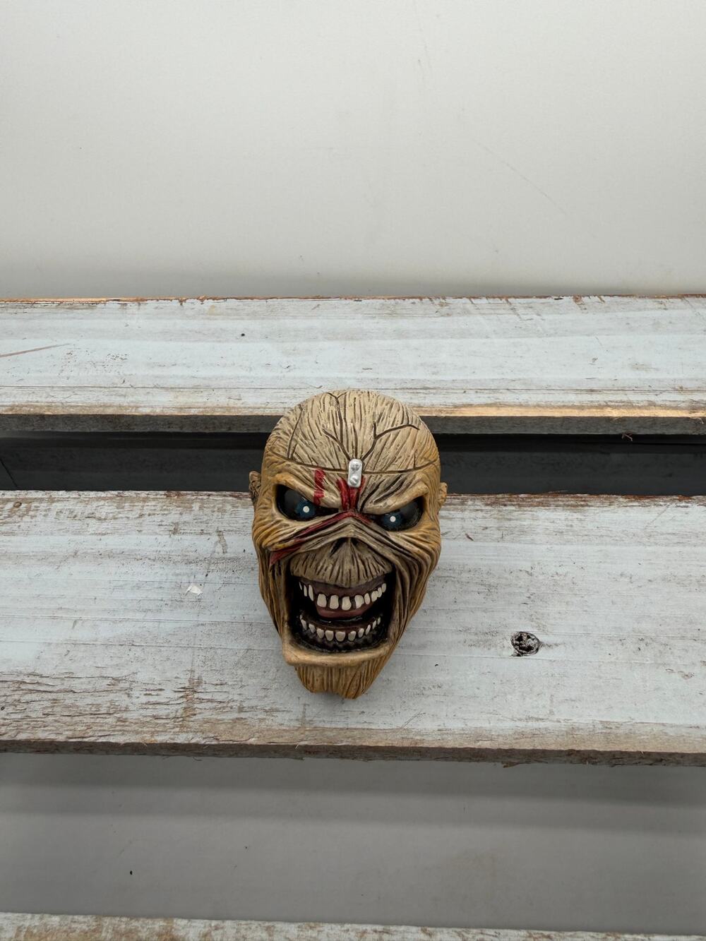 Iron Maiden Eddie Head Gear Shift Knob-Heavy Metal Rock Mask-Replacement Auto⁠